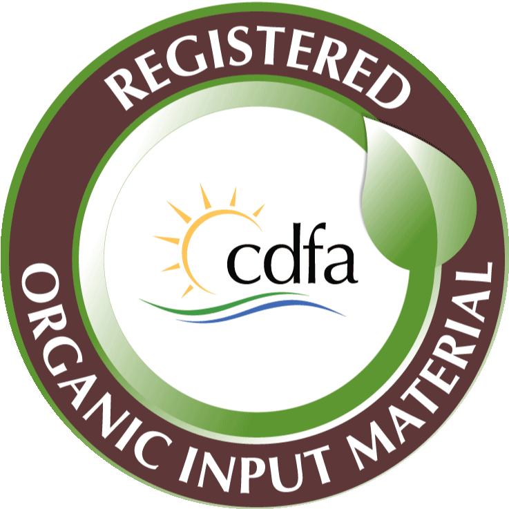CDFA Registered Organic Input Material
