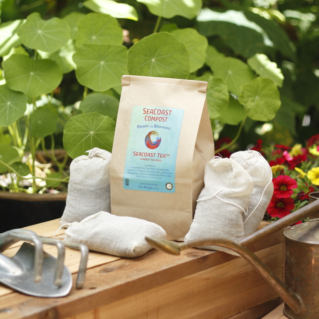 SeaCoast Tea compost tea sachets