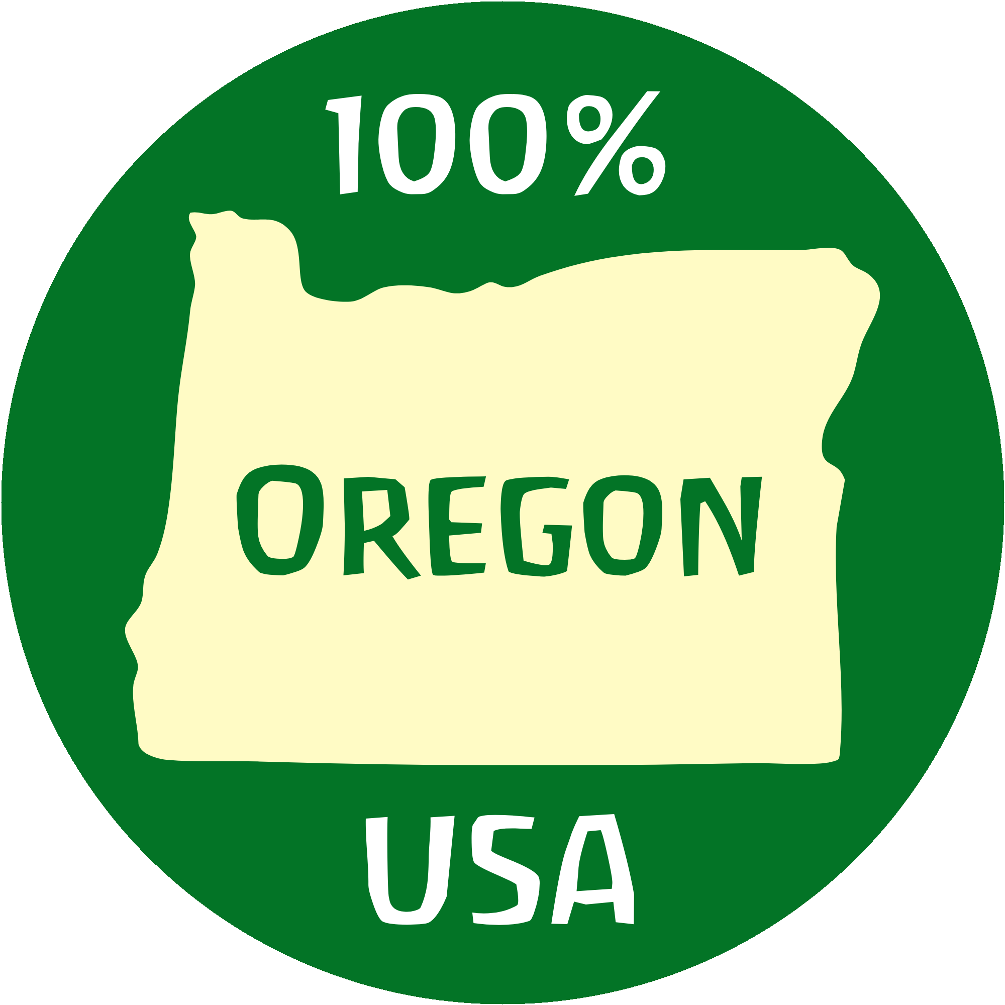 Made in Oregon, USA